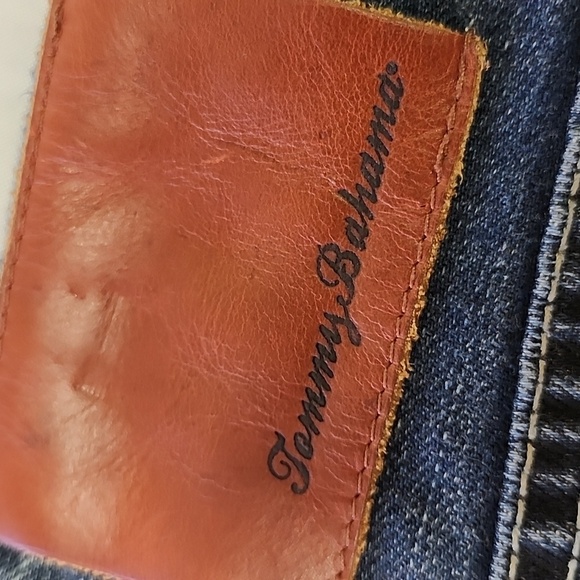 TOMMY BAHAMA Men's Standard Straight Leg Dark Blue Cotton Jeans 35/34 - Picture 5 of 12